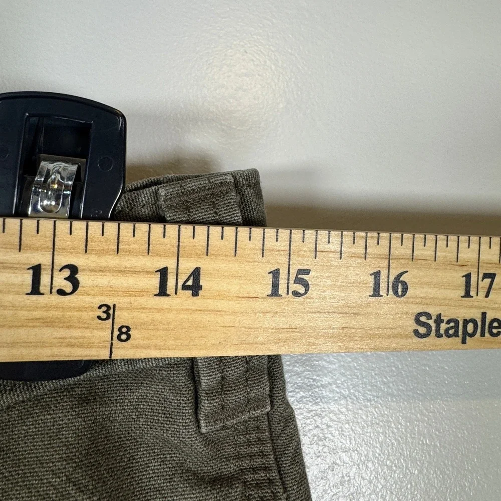 Carhartt Relaxed Fit Carpenter Pant 30x30 Actual L28.5 Green Duck Canvas Utility